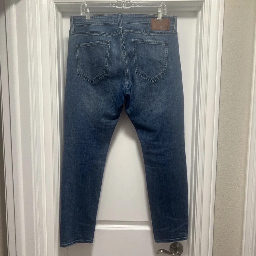 Mavi Jake‎ Slim Leg Jeans Mens Size 33x30 Med Blue Denim Cotton Stretch Comfort